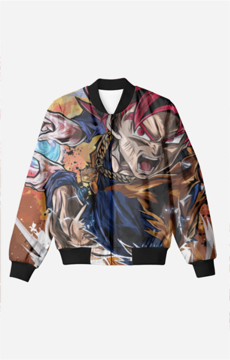 Goku - All Over Printed Bomber Jacket