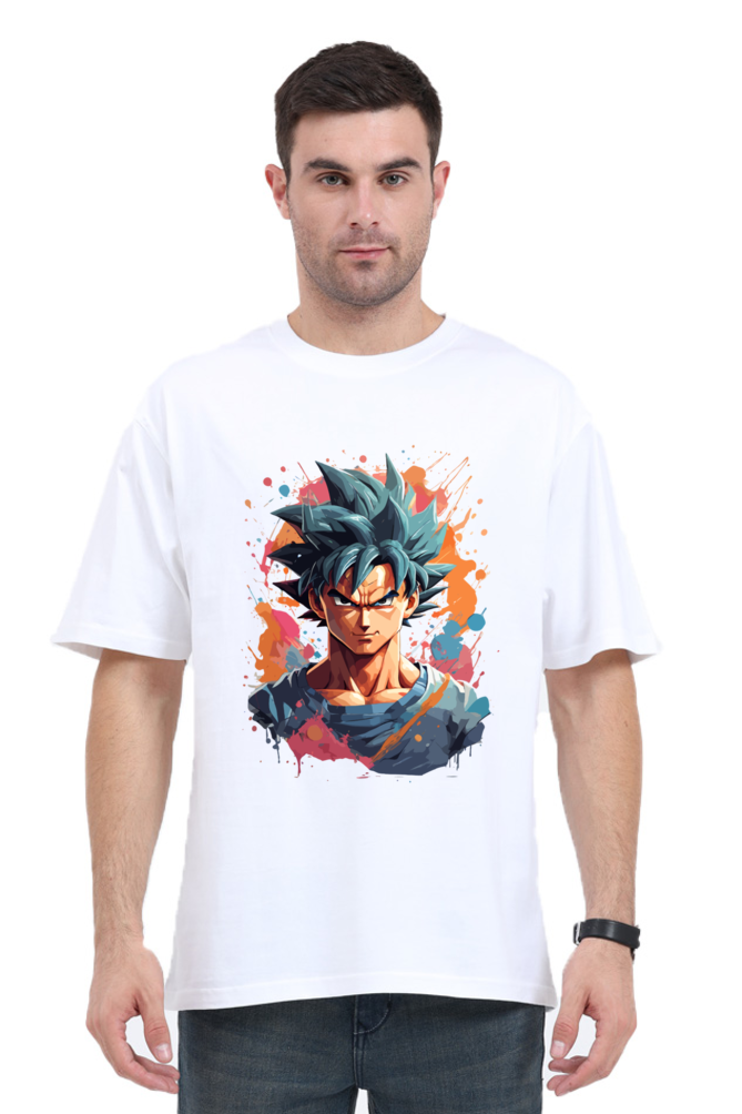 Goku - Oversized Classic Tshirt White