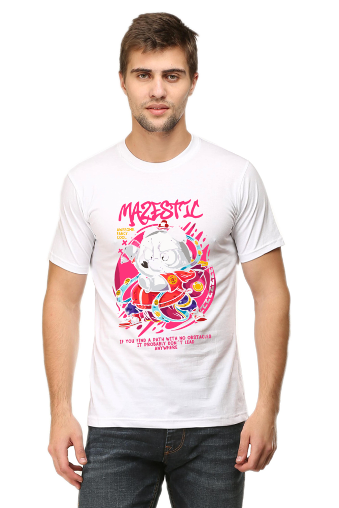 Majestic - Mens Classic TShirts White