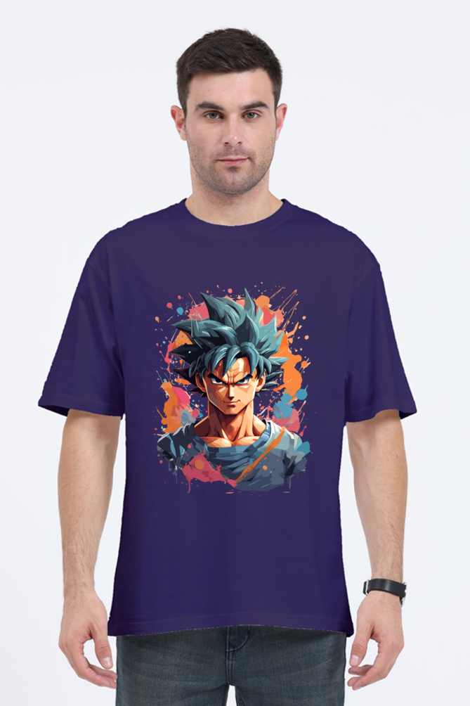 Goku - Oversized Classic Tshirt Purple