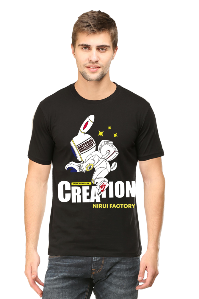 Creation - Mens Classic T-Shirt Black