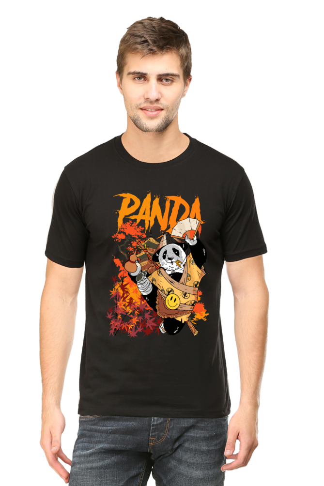 Panda - Mens Classic T-Shirts Black