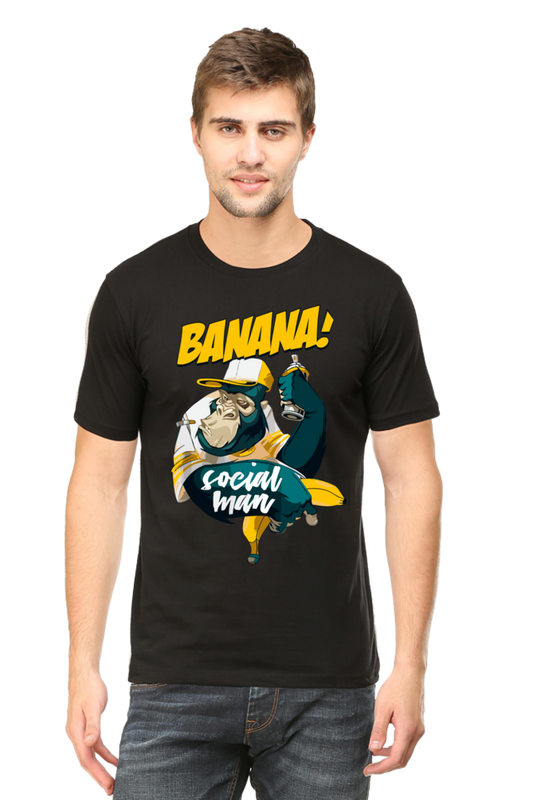 Banana - Mens Classic T-shirt Black