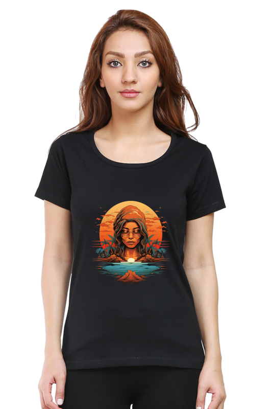 ZenVibes - Womens Classic T-Shirts Black