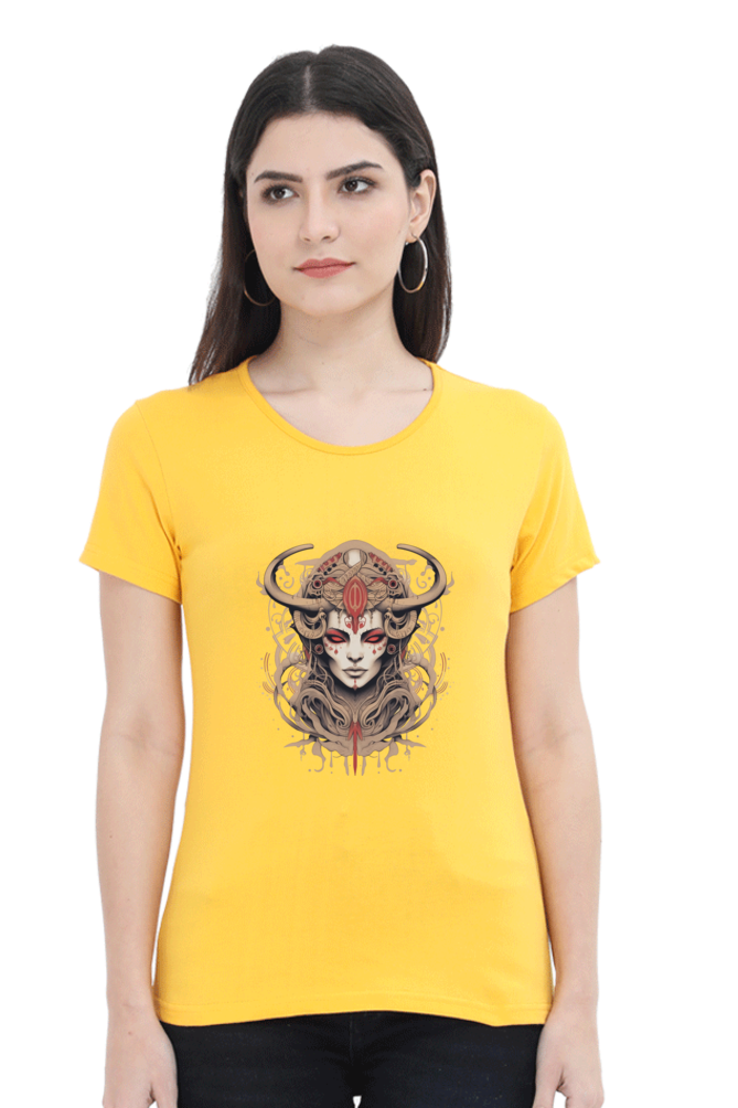 ZenVibes - Womens T-Shirts Golden Yellow