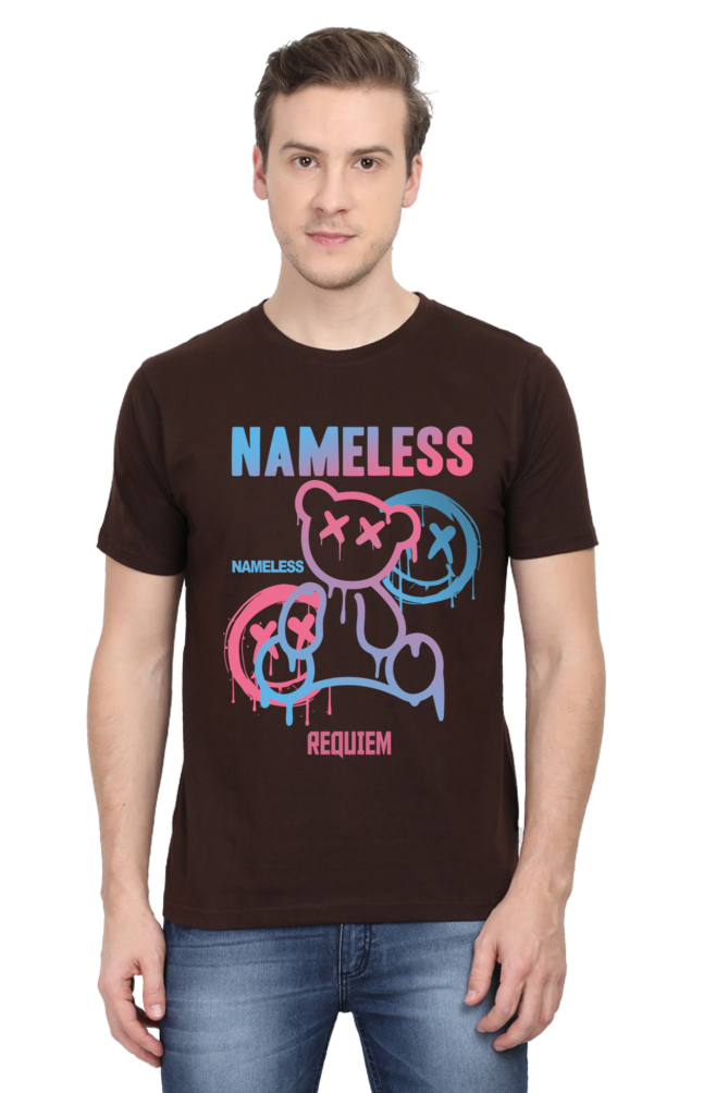 Nameless-Mens Classic T-shirt Coffee Brown