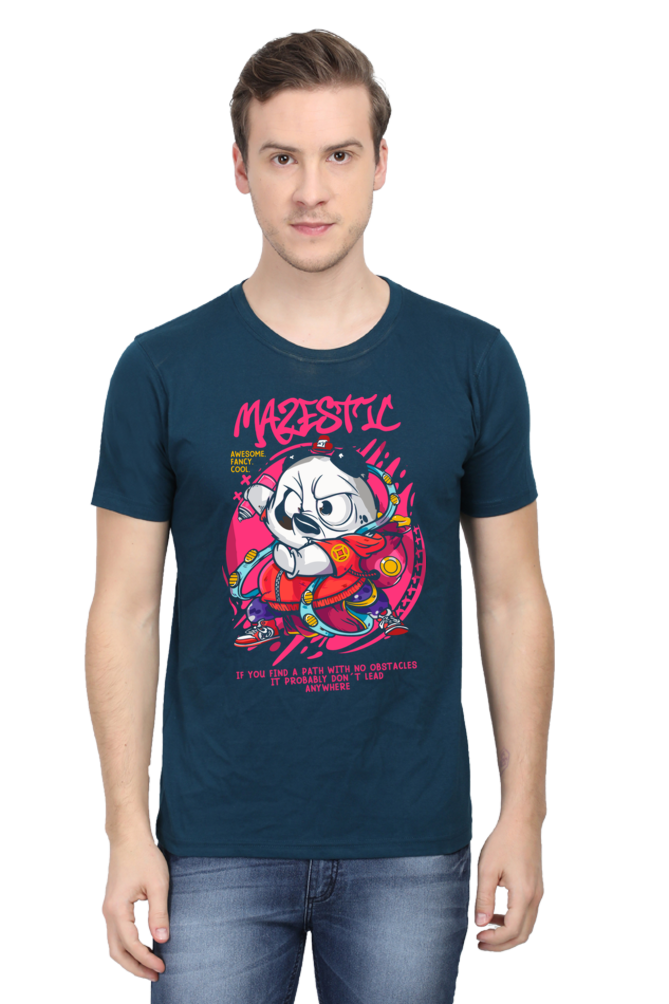 Majestic - Mens Classic TShirts Petrol Blue