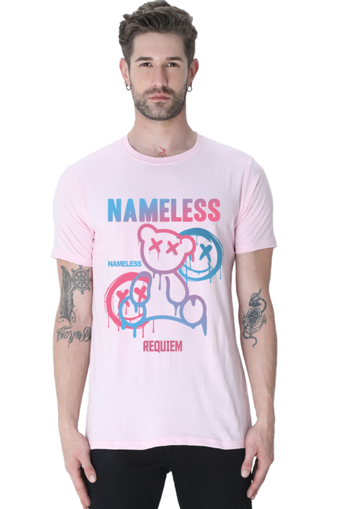 Nameless-Mens Classic T-shirt Light Baby Pink