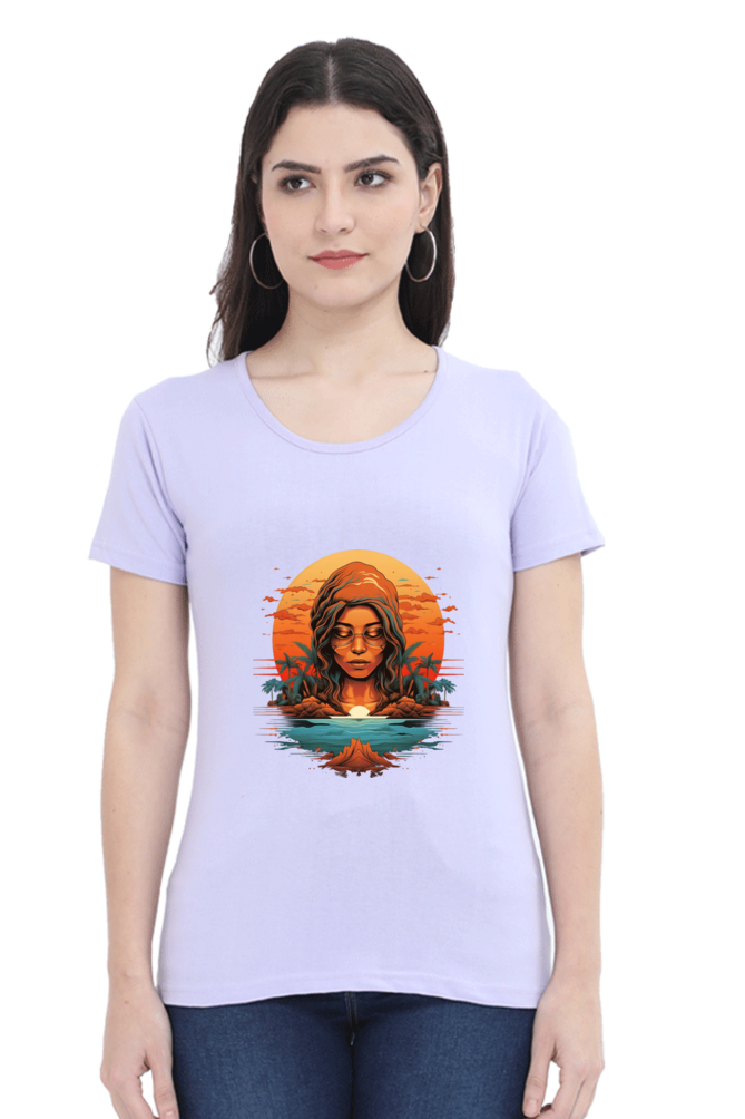 ZenVibes - Womens Classic T-Shirts Lavender