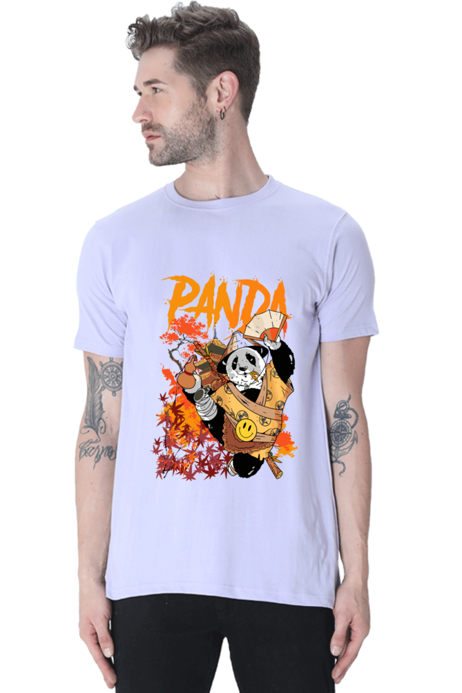 Panda - Mens Classic T-Shirts Lavender