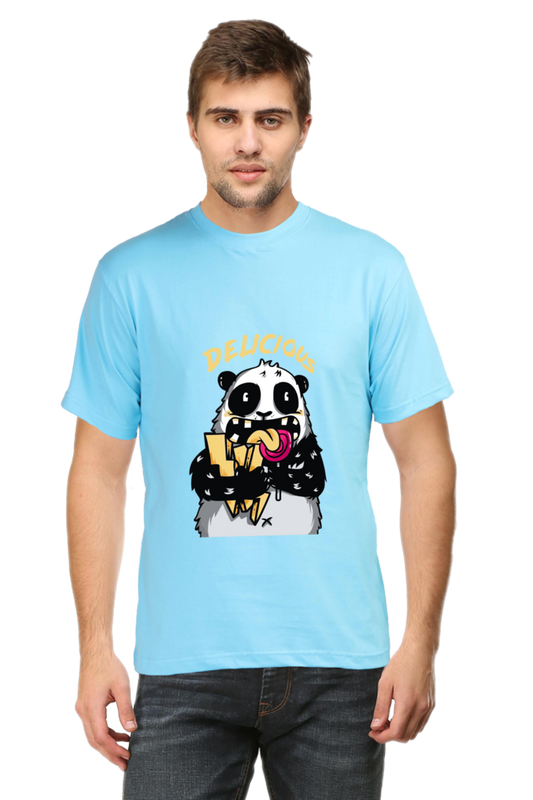 Panda - Mens Classic T-Shirts SkyBlue